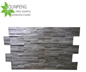Natural Black River Slate Panel Stone/ Slate Ledgestone Natural Black River Slate Panel Stone/ Slate Ledgestone