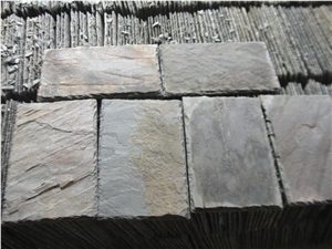 Split Multicolor Slate Roof Tiles for Boardblack Board for Roofing