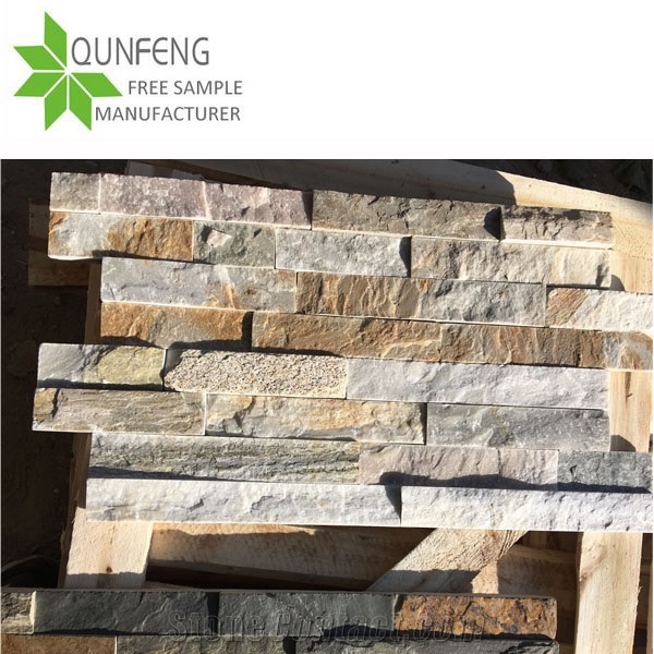 Z -Clad Silver Sunset Stone Cladding Ledger Panels,Fireplace Stone