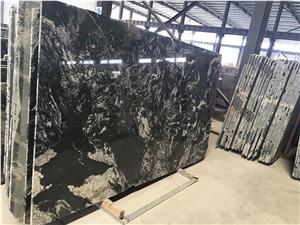 Black Cosmic Granite Flooring Tile Floor Tile on Sales Promotion Price