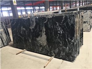 Black Cosmic Granite Flooring Tile Floor Tile on Sales Promotion Price