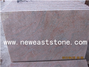 China Pink Quartzite/ Rosa Quartzite/ Red Quartzite Slabs and Tiles