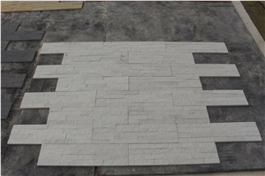 White Sandstone Tiles Culture Stone for Wall Cladding