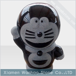 China Granite Handmade Cartoon Sculptures Handcrafts Stone Carvings