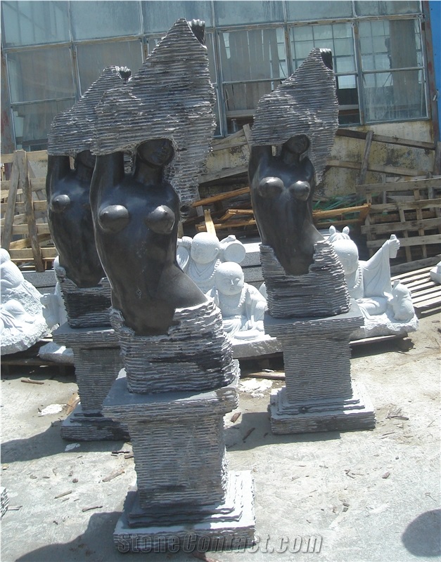 China Marble Sculptures Angel Statue
