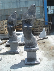 China Marble Sculptures Angel Statue