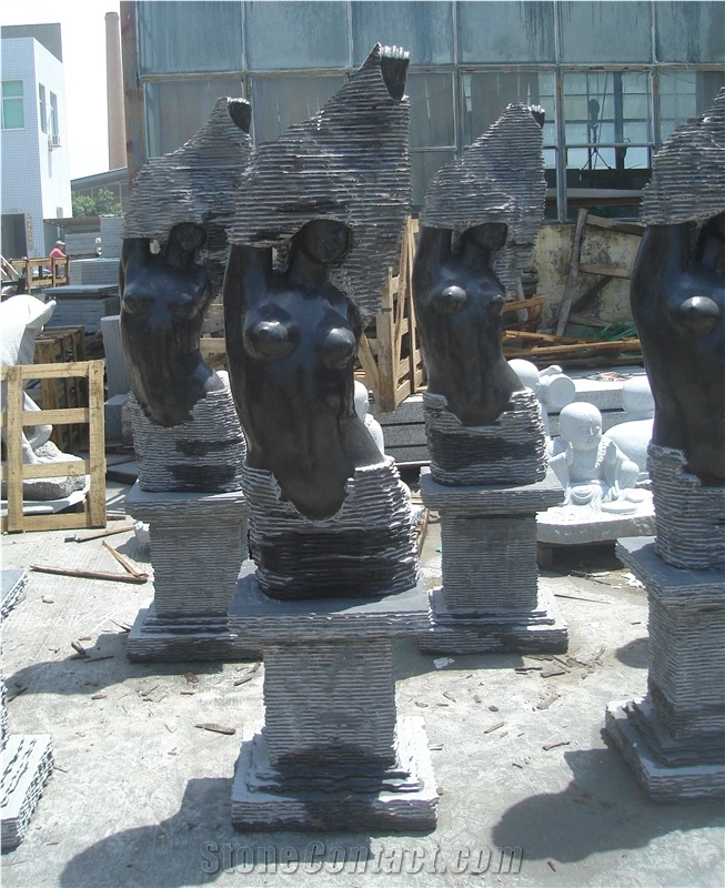 China Marble Sculptures Angel Statue