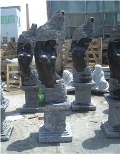 China Marble Sculptures Angel Statue
