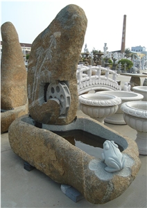 China River Stone Fountains Garden Sculptures Stone Carvings