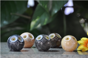 China Small Sized Sculptures Stone Crafts Garden Carvings