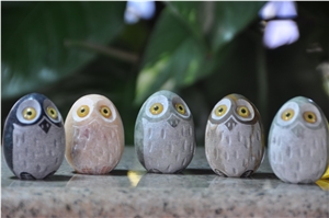 China Small Sized Sculptures Stone Crafts Gifts Stone Carvings