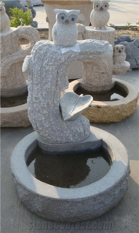 China Stone Carvings Garden Fountains Life Size Sculptures