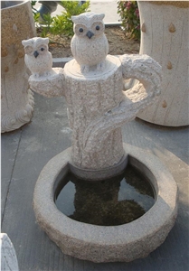 China Stone Carvings Garden Fountains Life Size Sculptures