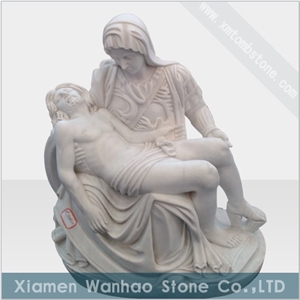China White Marble Angel Carvings, Sculptures