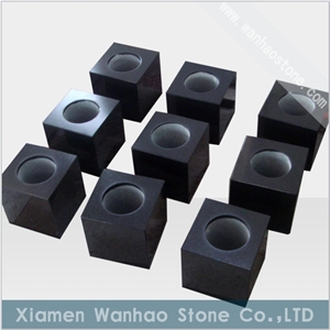 Chinese Granite Funeral Vases Tombstone & Monument Engraved Memorials