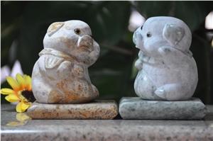 Chinese Small Sized Sculptures Handicraft Gifts Small Carvings