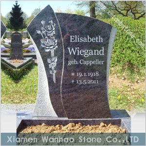 Granite Tombstone,Engraved Monuments,Customs Funeral Memorials