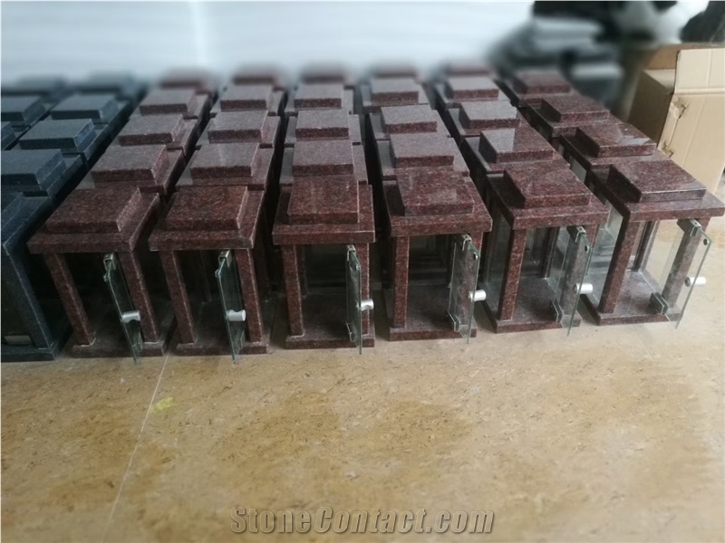 Granite Tombstone & Monument Funeral Accessories Candle Holders