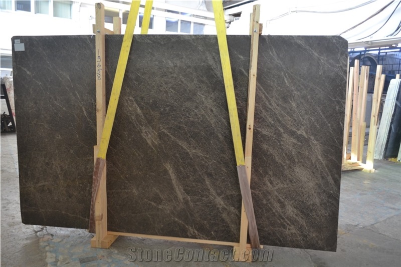 Olive Dark Marble Slabs & Tiles ( Dark Emperador )