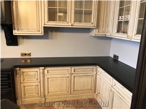 Absolute Black Granite Kitchen Countertop