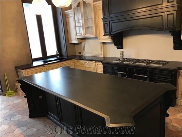 Absolute Black Granite Kitchen Countertop