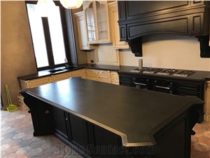 Absolute Black Granite Kitchen Countertop