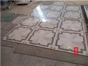 Glazed Water Jet Porcelain Tile for Floor