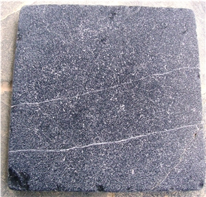 Vietnam Blue Stone Tumbled Brushed with No Sawmarks