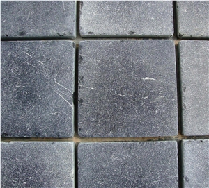 Vietnam Blue Stone Tumbled Brushed with No Sawmarks