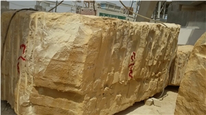Golden Sinai Marble Blocks, Egypt Yellow Marble