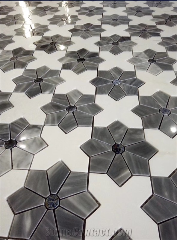 White/Grey/Mix Color Mosaic