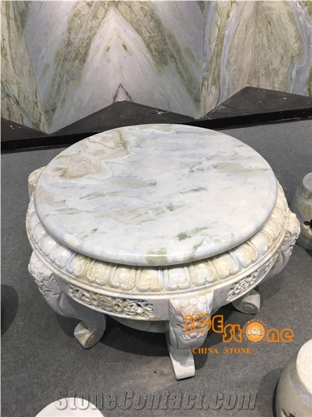A Grade Blue Natural Stone from China/Changbai White Jade Slabs