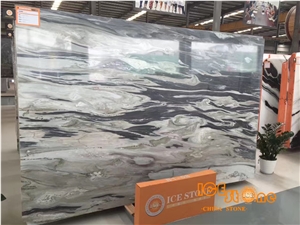 Baikal Grey Marble Slabs China Natural Stone with High Quality