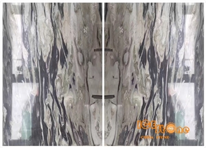 Baikal Grey Marble Slabs China Natural Stone with High Quality