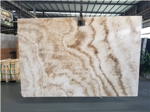 Beige Onyx/Wood Vein Onyx/White Onyx Polished Slabs&Tiles Factory Beige Onyx/Wood Vein Onyx/White Onyx Polished Slabs&Tiles Factory