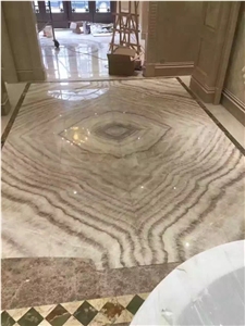 Beige Onyx/Wood Vein Onyx/White Onyx Polished Slabs&Tiles Factory