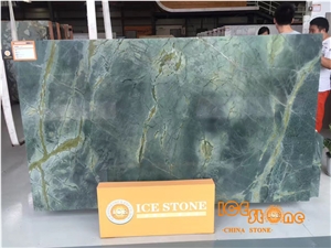 Verde Edinburgh Green Marble/Slabs&Tiles/Bookmatch Polished Surface