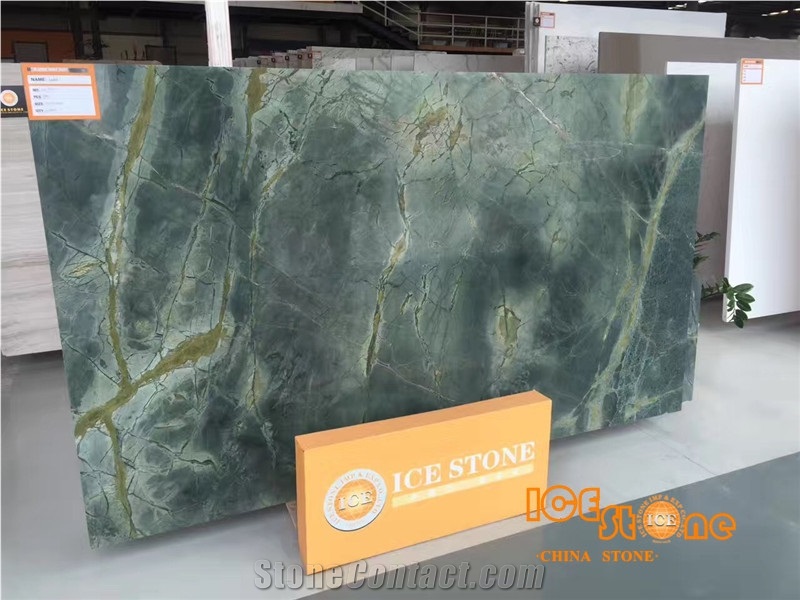 Verde Edinburgh Green Marble/Slabs&Tiles/Bookmatch Polished Surface