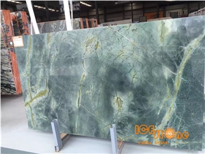 Verde Edinburgh Green Marble/Slabs&Tiles/Bookmatch Polished Surface