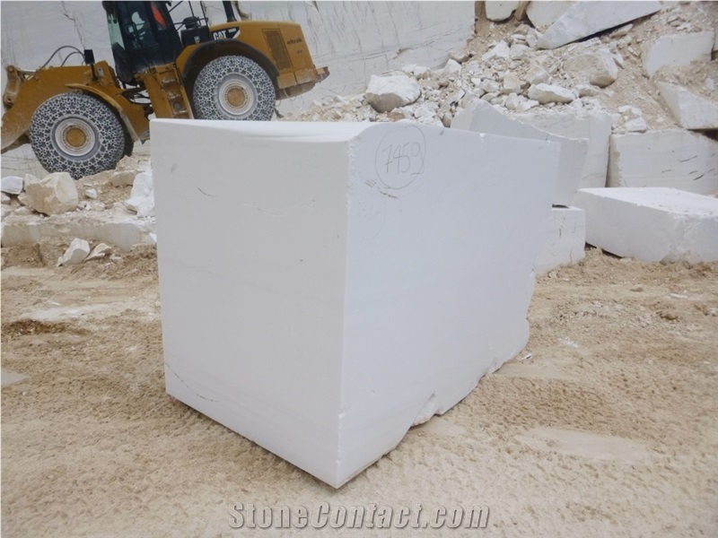 Thassos Pure White, Thassos White Marble Block