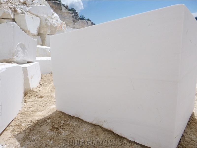 Thassos Pure White, Thassos White Marble Block