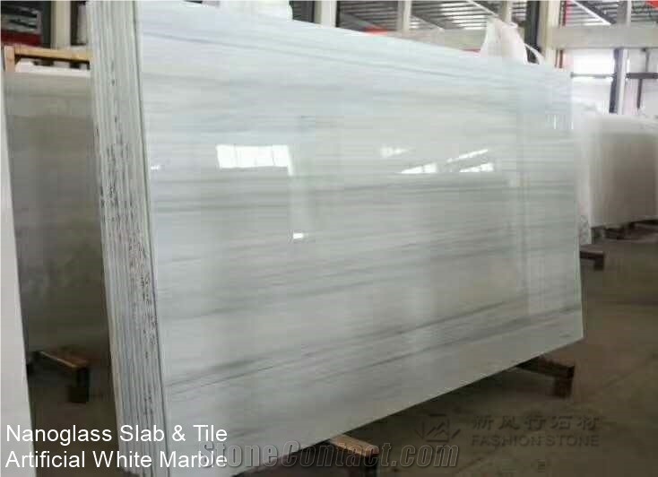 Nano Glass,White Marble Slab&Tile,Kitchens,Bathrooms,Construction,Etc.