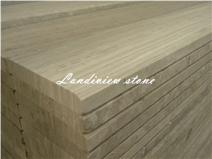 Driftwood Saddle, Wooden White Marble Threshold, Haisa Light Saddle