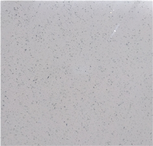 Crystal White Quartz Stone Slabs & Tiles