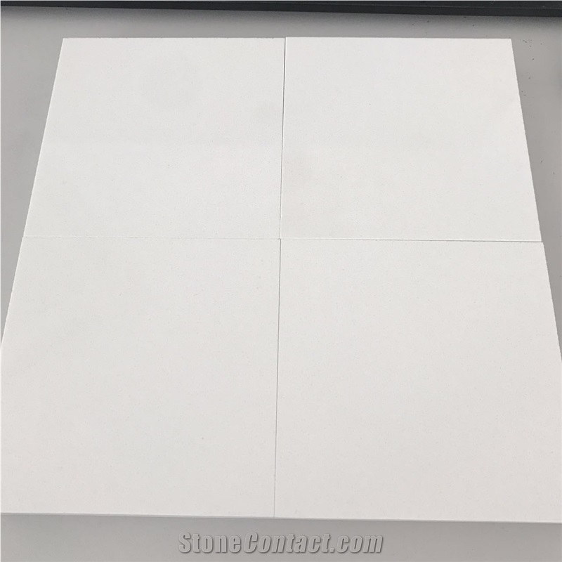 Pure White Quartz Stone Slabs & Tiles