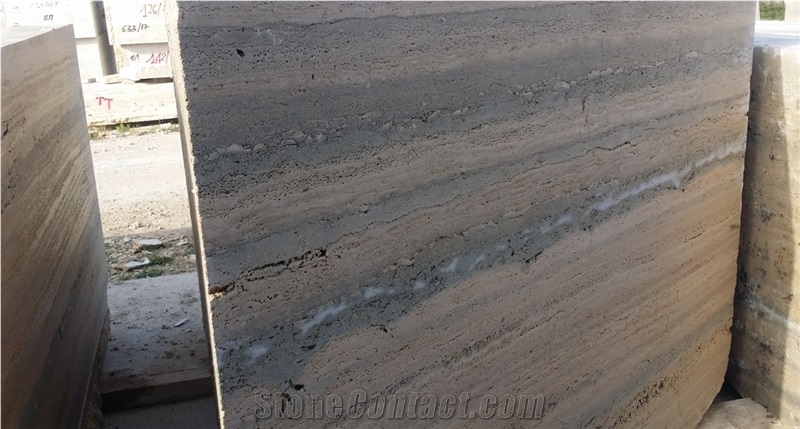 Travertine Dore/Ocean Blue/Brown