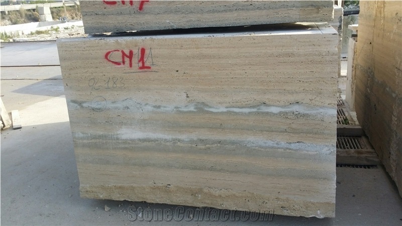 Travertine Dore/Ocean Blue/Brown
