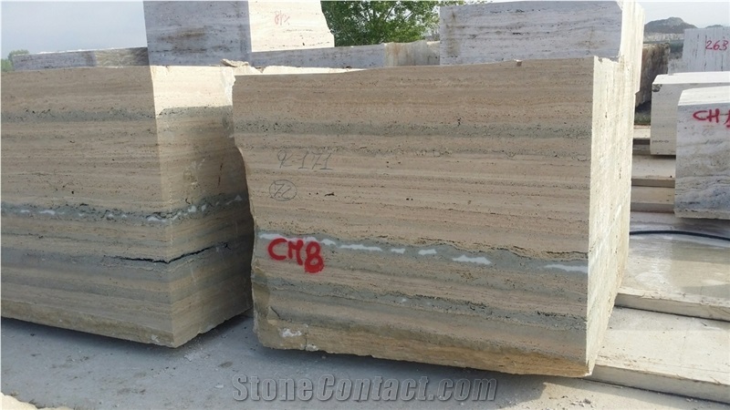 Travertine Dore/Ocean Blue/Brown