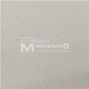 Factory Direct Artificial Carrara White Quartz Stone for Countertops
