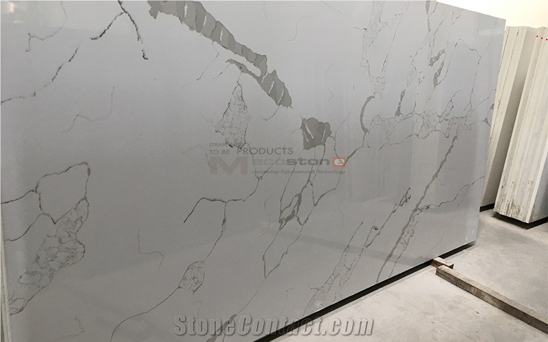 Trusted Manufacturer Of Calacatta Quartz Stone for Countertop
